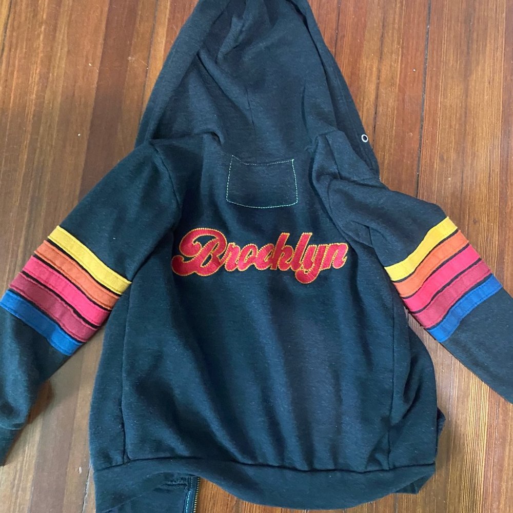 RARE FIND Aviator Nation Brooklyn Kids Zip-Up Hoodie